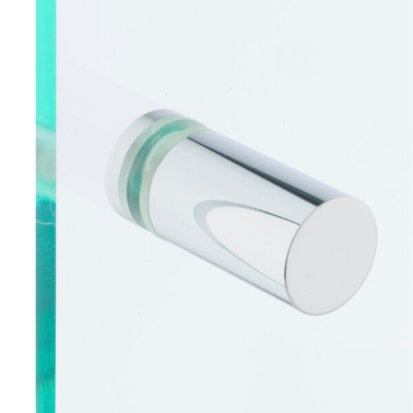 SDK03X1-CP Single Side Chrome Shower Door Knob for Frameless Glass Doors - Image 3