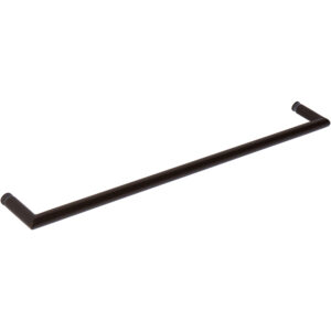 SDPMCT24ORB Rockwell 24" Mitered Corner Single Side Towel Bar in antique black finish for Glass Shower Doors
