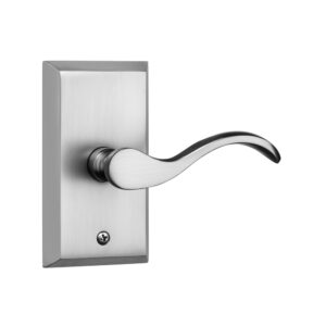 Rockwell Premium Aqua Half Dummy with Chelsea Lever Right Hand in Brushed Nickel E2ACL1171RUS15
