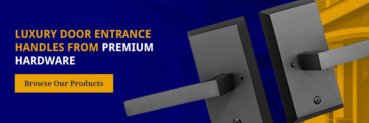 The only thing needed to match your color is your premium entrance door handle!