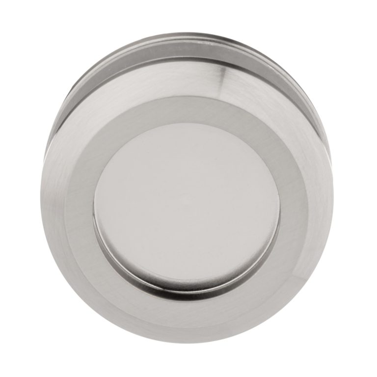 Sliding Shower Door Finger Pull Handle in Brushed Nickel