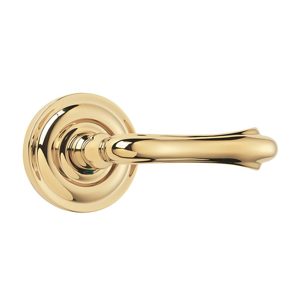 Lifetime Brass Solid Forged Brass Half Dummy Door Lever for use on Interior Doors