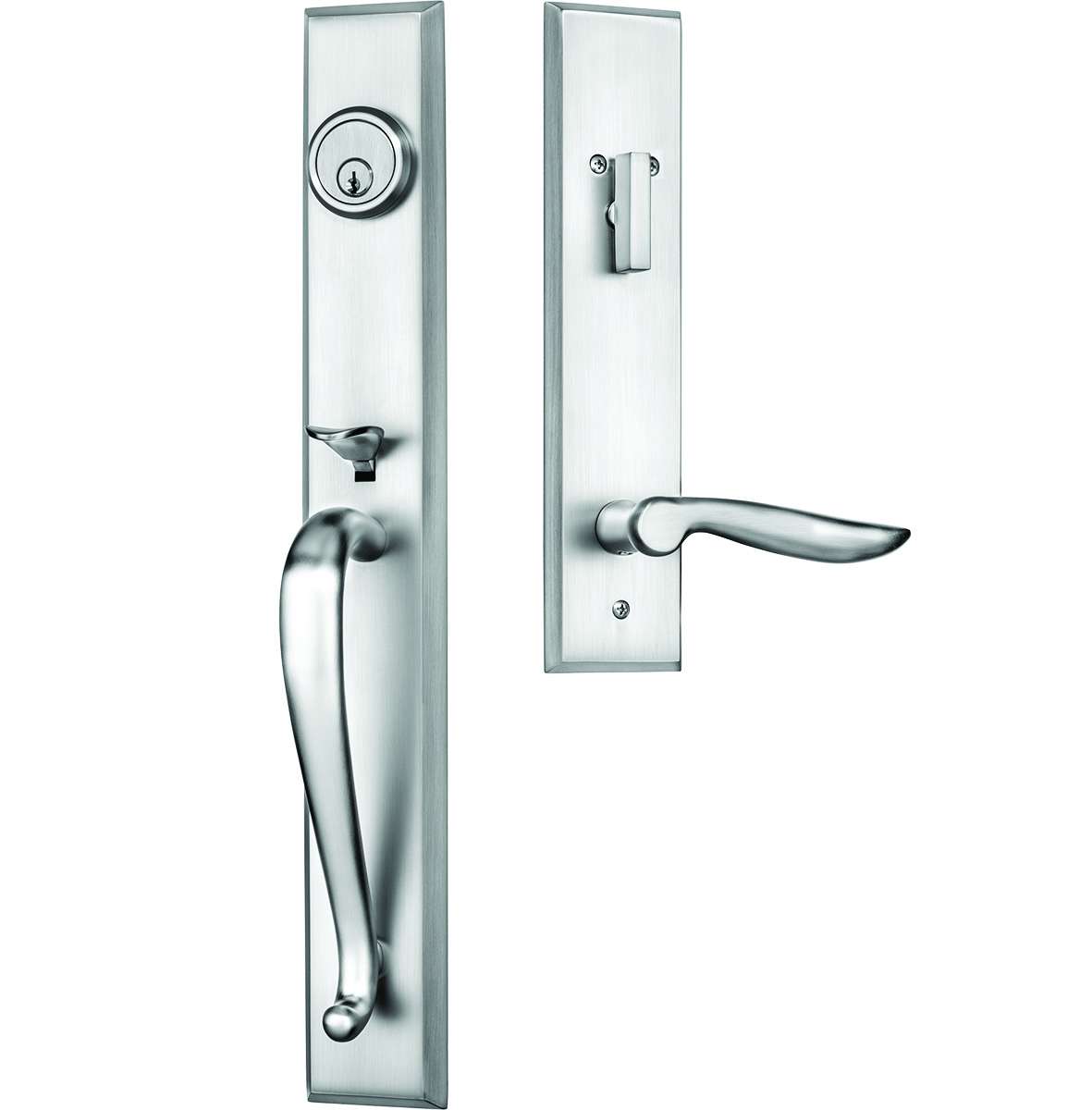 Set Of 2 Door Handles Door Handles Stainless Steel Door Handle Door Handle  Interior Door Handle With Rosette Hs