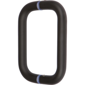 Rockwell 8″ Back to Back Tubular Pull in Antique Black Finish for Heavy Glass Frameless Shower Doors SDH3/4X6-US10B