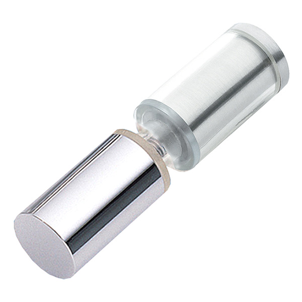 Mont Hard Double Sided Knob with Plastic Sleeve on One side In Brushed Nickel...