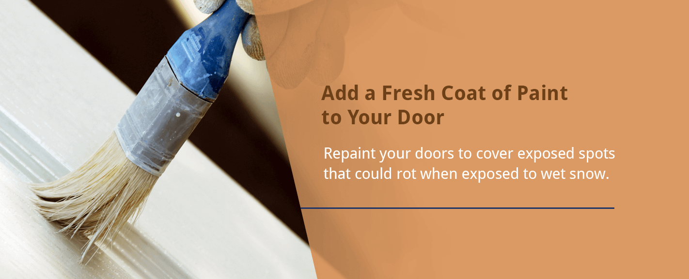 Add a Fresh Coat of Paint to Your Door