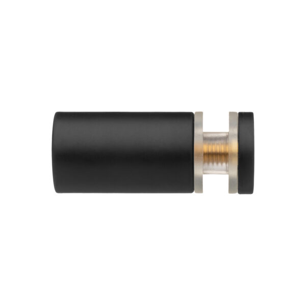 SDK03X1US10B Single Side Shower Door Knob in Antique Black Finish for Frameless Heavy Glass Shower Doors
