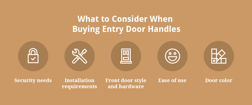 What to Consider When Buying Entry Door Handles