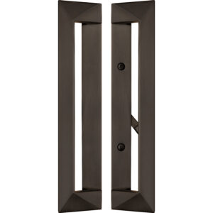 Rockwell Ultima Sliding Door handle in Black 88900014