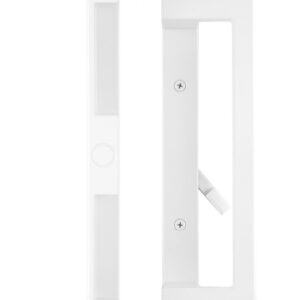 Rockwell Pomona Sliding Door Combo Pull in White Finish 89081011