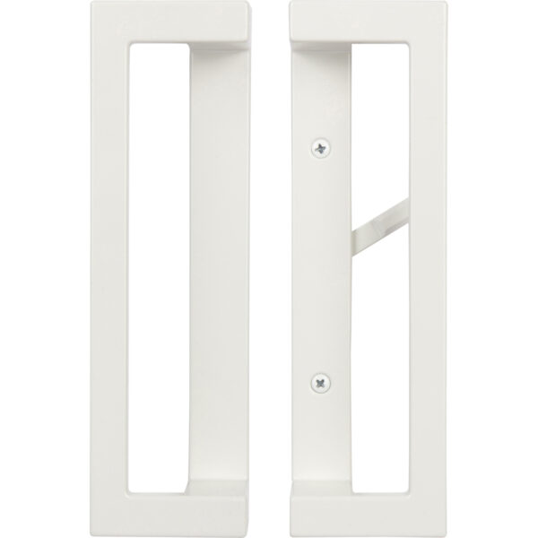 88810011 Rockwell Pomona Sliding Door Handle in White